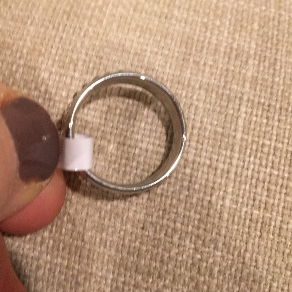 🔥 Stainless steel Austrian AAACZ ring - Picture 3 of 4